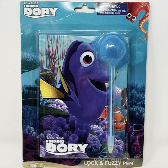 Finding Dory Gift Set (10) Diary with Marabou Pen and Pencil Pouch - 10 Each New - Picture 13 of 15